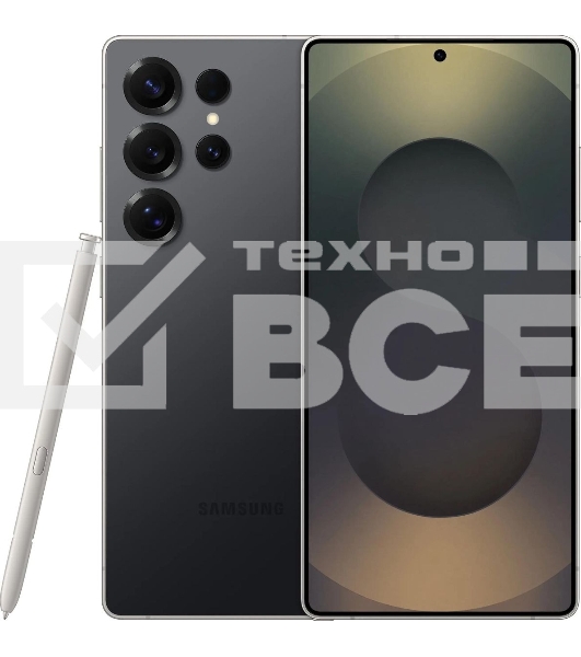 Смартфон Samsung Galaxy S25 Ultra 12/256Gb черный титан