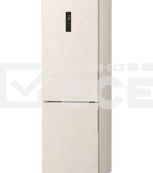 Холодильник LG GC-B459AEMW бежевый двухкамерный 234/110л морозилка снизу