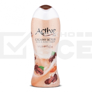 Гель-скраб кремовый для душа Active Кофе с молоком, 400 мл (512306012)