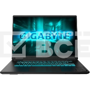 Ноутбук Gigabyte Gaming A16 серый Intel Core i5 13420H 2100MHz/16