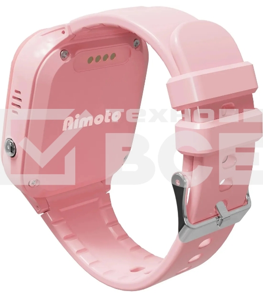 Смарт-часы AIMOTO Omega 4G с видеозвонком розовый 9250102