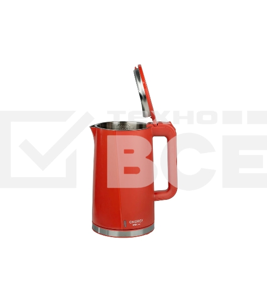 Чайник электрический ENERGY E-208 1,7 л красный, двойной корпус