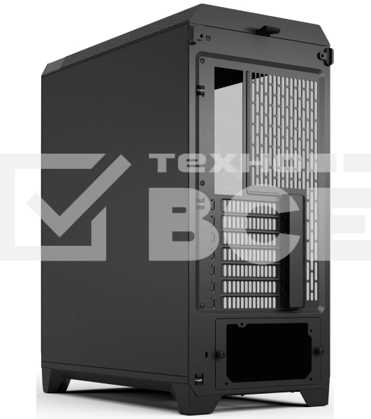 Компьютерный корпус без блока питания Case Fractal Design Meshify 3 TG Light Tint, Midi-Tower, 3x140мм, 2xUSB-A 3.2 + 1xUSB 3.2 Type-C E-ATX, ATX, mATX, mITX, черный