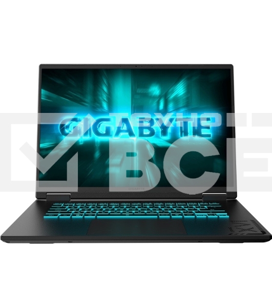 Ноутбук Gigabyte Gaming A16 GA6H черный Intel Core i7 13620H 2400MHz/16