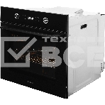 Духовой шкаф Электрический Hyundai HEO 6752 BG черное стекло, фото13