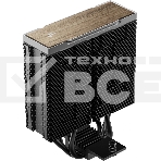 Кулер для процессора DEEPCOOL AK400 G2 LGA1851/1700/1200/115X/AM5/AM4 (12шт/кор, TDP 220W, PWM, Fan 120мм, 4 тепл. Трубки, Wood-grain top cover, черный) RET (R-AK400G2-BKNNMN-GJD), фото5