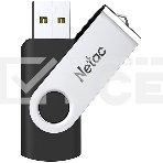 Флешка USB Netac U505 USB 3.0 Flash 256Gb NT03U505N-256G-32BK, ABS+Metal housing, фото3