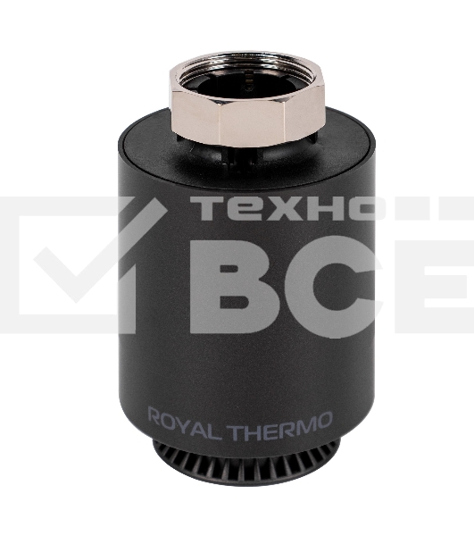 Термостат радиаторный электронный Royal Thermo Smart Heat, черный
