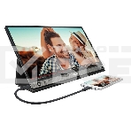 Монитор 15.6' ASUS ZenScreen MB16AHP IPS 1920x1080, 60 Гц, 5 мс, 16:9, 250 кд/м², micro HDMI, USB-C, динамики, черный, фото2