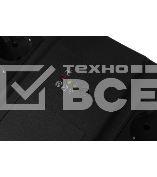 Источник бесперебойного питания Powercom SPD-1000U 550Вт 1000ВА черный