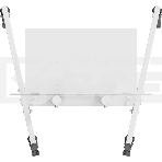 Стойка для телевизора Cactus CS-ST04 белый, 37'-70' макс. 68 кг, напольный, мобильный, фото7