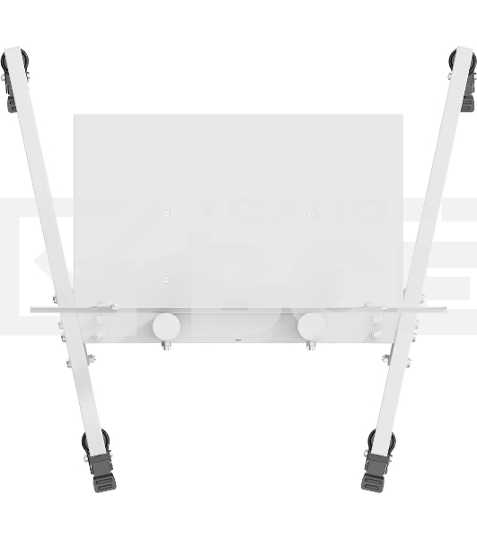 Стойка для телевизора Cactus CS-ST04 белый, 37'-70' макс. 68 кг, напольный, мобильный