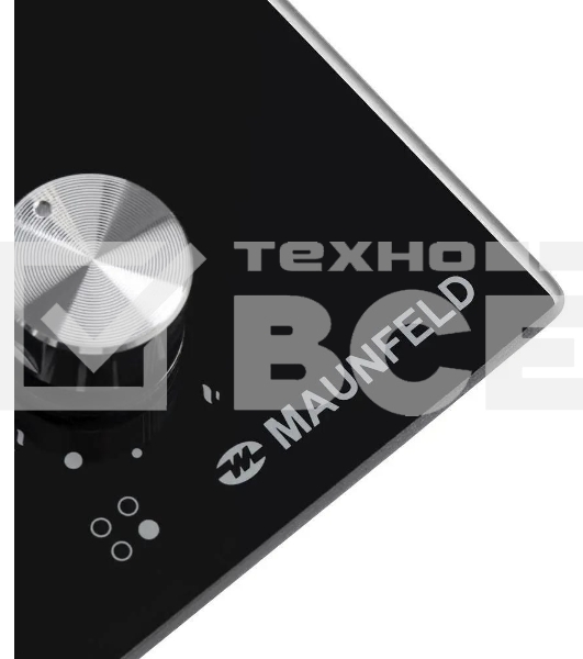 Газовая варочная панель Maunfeld EGHG.64.23CB/G, 4 конфорки, закаленное стекло, черный