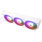 Водяное охлаждение для процессора Thermalright Grand Vision 360 (360mm, LED, White, ARGB/Fans: 3x120mm, 80.45CFM, 29.4dBA, 2150RPM/Pump height 72.5mm, 6400RPM, Rad thickness 27mm/S: 1700, 1200, 1851, 115X, 2011, 2066, AM5, AM4), фото8