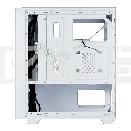Корпус Ginzzu CL640 mATX FAN 4*12FRGb передняя панель Сетка Белый, фото6