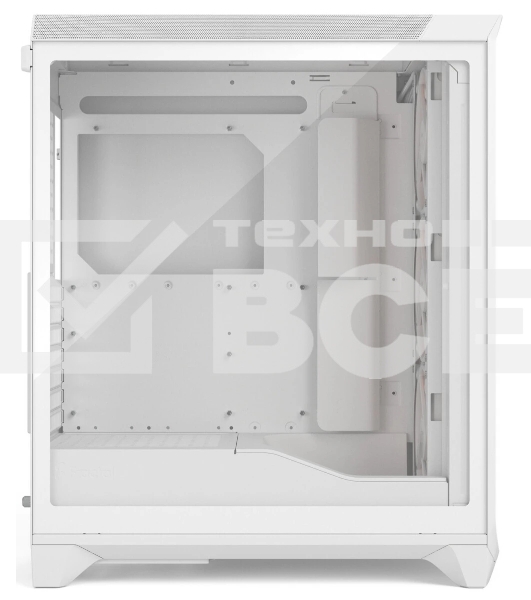 Корпус Fractal Design Meshify 3 White RGB TG Clear Tint, Midi-Tower, белый, 3 x 140 мм