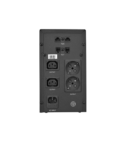 Источник бесперебойного питания CROWN CMU-SP1200 COMBO / 1200ВА / 720Вт / 2xIEC + 2xEURO