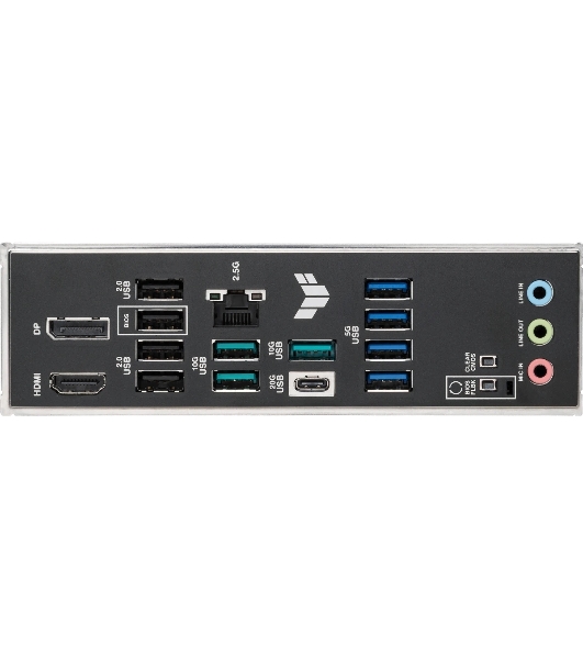 Материнская плата ASUS TUF GAMING B850M-PLUS II, AM5, AMD B850, 4xDDR5, 4xSATA, 3xM.2, 1xPCIe 5.0 x16, 1xPCIe 4.0 x1, 1xHDMI, 1xDP, 1x2.5Gb LAN, 1xUSB-C 20Gbps, 3xUSB-A 10Gbps, 4xUSB-A 5Gbps, 4xUSB-A 2.0, 3x3.5 мм, 7.1, mATX