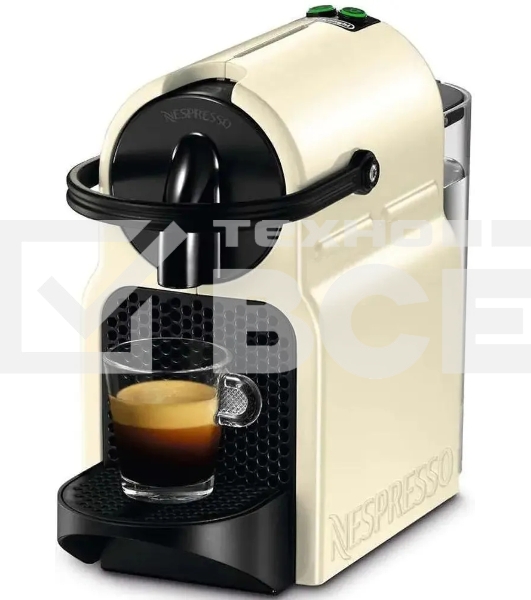 Кофемашина капсульная DeLonghi Nespresso EN80.CW бежевый/черный, исп. кофе - капсулы, 0.7 л, 1260 Вт, 19 Бар.