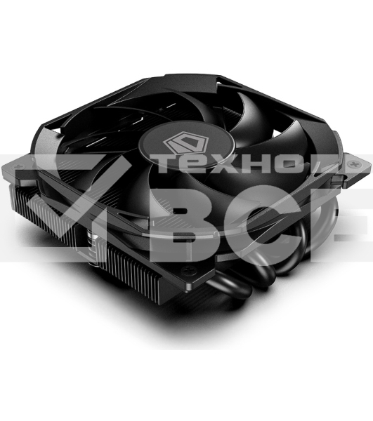 Кулер для процессора ID-COOLING IS-37-XT BLACK черный 92мм алюминий+медь 3600rpm 36db 4-pin 95W 37мм