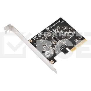 Контроллер Silverstone G56ECU070000010 SuperSpeed USB 20Gbps / internal USB-C Key-A 3.2 Gen 2x2 PCIe expansion card