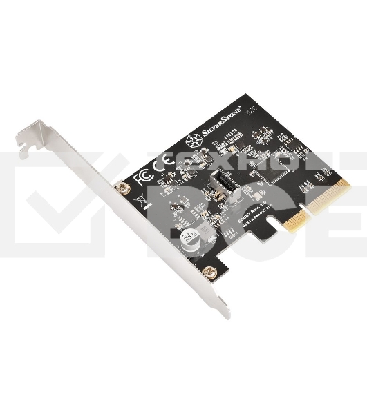 Контроллер Silverstone G56ECU070000010 SuperSpeed USB 20Gbps / internal USB-C Key-A 3.2 Gen 2x2 PCIe expansion card