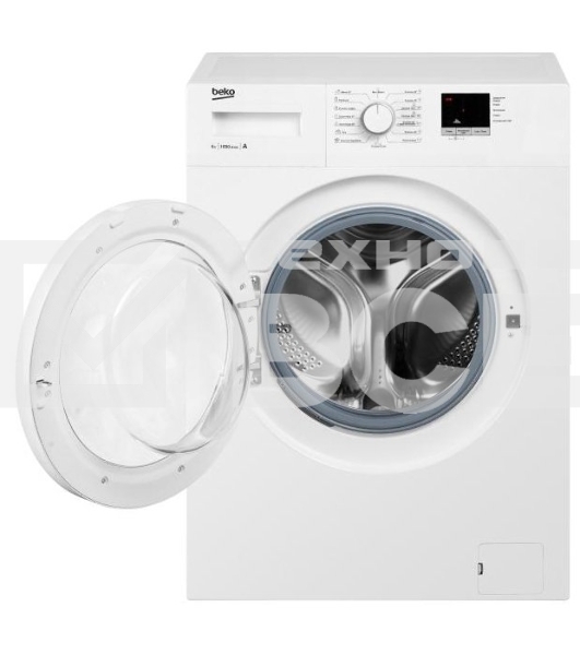 Стиральная машина Beko WRE6511ZWW белый, загрузка фронтальная 6 кг, 1000 об/мин., класс: А++