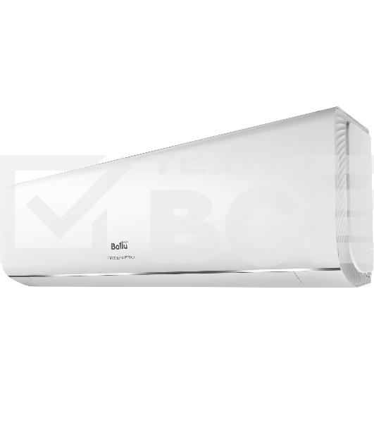 Внутренний блок сплит-системы Ballu BSAG/in-09HN8 9000 BTU, 25 м², 24 дБ, охлаждение, обогрев, осушение, белый