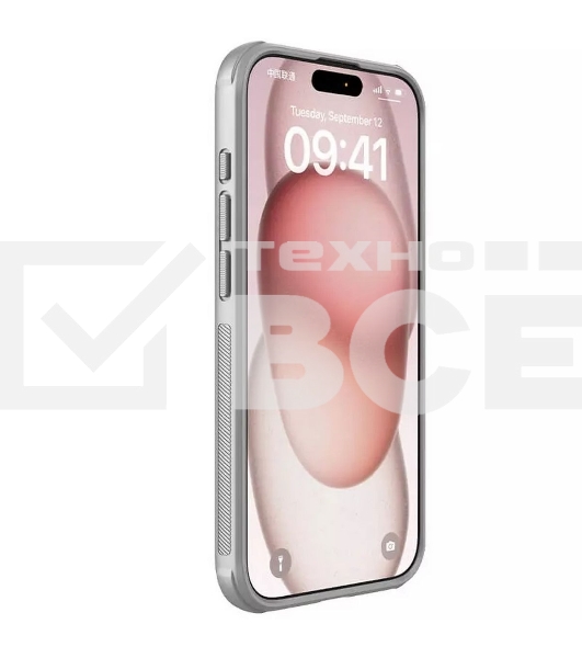 Чехол Super Frosted Shield Pro, titanium gray, (AP IP15 Pro)