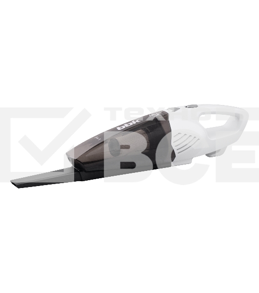 Пылесос вертикальный BBK BV2515 белый/серебро, питание от сети, 110 Вт, уборка сухая, пылесборник 0.8 л