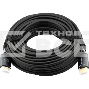 Кабель аудио-видео Cactus CS-HDMI-AOC-2-20 HDMI (m)/HDMI (m) 20м. позолоч.конт. черный