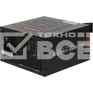 Блок питания Zalman ZM550-GVII, 550Вт, 80 PLUS Bronze, 120мм, черный