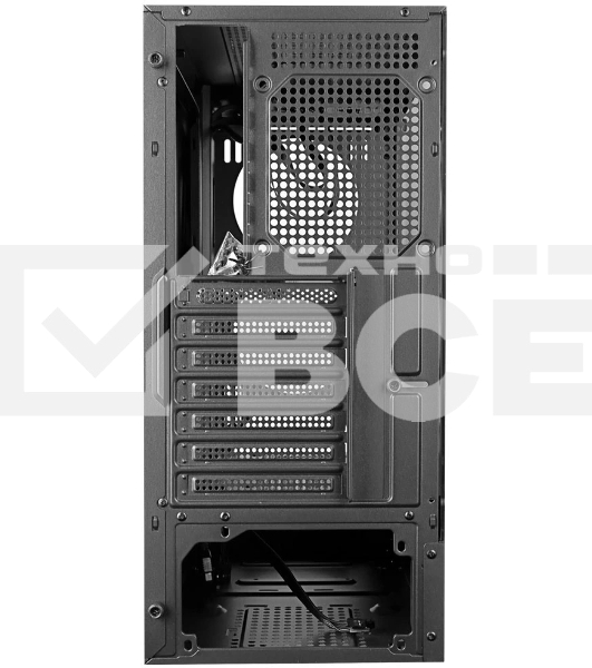 Компьютерный корпус Ginzzu CL125 ATX передняя панель Стекло