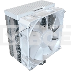 Устройство охлаждения(кулер) Montech NX400 Soc-AM5/AM4/1200/1700/1851 белый 4-pin 34.17dB Al+Cu 220W Ret (NX400WH), фото 1