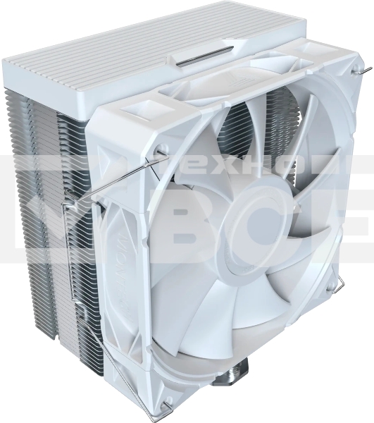 Устройство охлаждения(кулер) Montech NX400 Soc-AM5/AM4/1200/1700/1851 белый 4-pin 34.17dB Al+Cu 220W Ret (NX400WH)