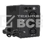 Источник бесперебойного питания ExeGate EP285472RUS Power Back BNB-850.LED.AVR.C13.RJ.USB 850VA/480W, LED, AVR,4*IEC-C13, RJ45/11, USB, черный, фото2