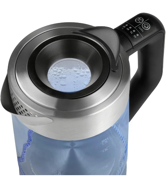 Чайник электрический POLARIS PWK1725CGLD WIFI IQ Home, 1,7 л, 2200 Вт, стекло