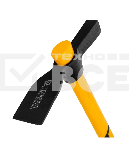 Кирка-молоток Denzel 650 г, фибергласовая обрезиненная рукоятка 385 мм