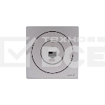 Розетка компьютерная СП OSEN RJ45 кат.6 механизм серый матовый LEZARD 743-7488-140, фото3