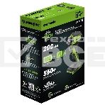 Гайковерт ударный аккумуляторный Greenworks G24IW200 24V, 200 Нм, бесщеточный, 3/8'', 1х2Ач,ЗУ,кор 3803607CUA, фото3