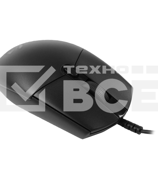 Мышь проводная Logitech G102 LIGHTSYNC черный, 8000 dpi, USB, кнопки - 6