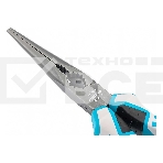 Длинногубцы прямые Gross 17171 205 мм, трехкомпонентные рукоятки, фото2