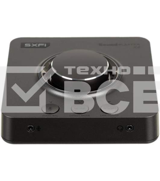 Звуковая карта Creative USB Sound Blaster X 4 WW (SB-Axx1) 7.1 Ret