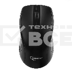 Мышь беспроводная Gembird MUSW-320 черный, 1000 dpi, радиоканал, USB, кнопки - 3, фото2