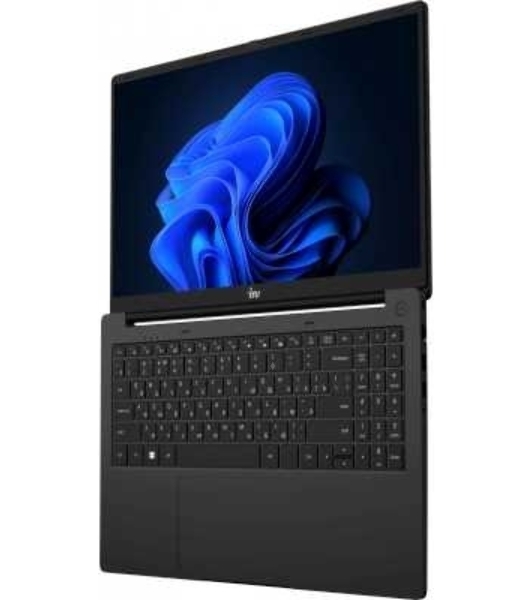 Ноутбук IRU Strato 15ALI/15.6'/IPS/Intel Core i7 1255U/16384Mb/512Gb SSD/Intel Iris Xe Graphics/No OS/черный/1.8kg