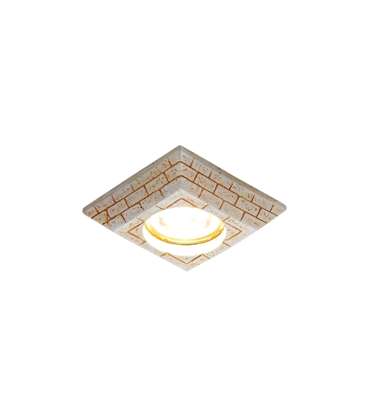 Точечный светодиодный светильник Ambrella Light бежевый гипс MR16 D2920 BG