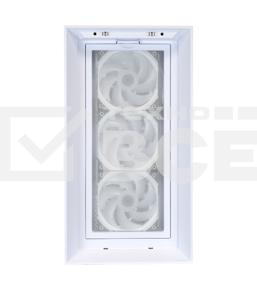 Компьютерный корпус ACD Lagrange; ATX, White, FANS: 120mm ARGB: 3 Top + 1 Rear + HUB. Drive bay int: 3x3,5