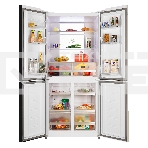 Холодильник Nordfrost RFQ 510 NFH inverter шампань трехкамерный 286/141л морозилка снизу, Side-by-Side, фото2