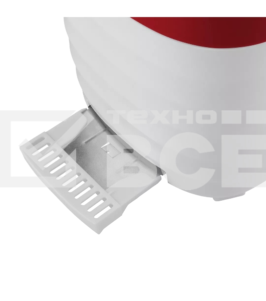 Тостер Polaris PET0720 белый-красный 700Вт