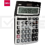 Калькулятор бухгалтерский Deli E39265 серый 16-разр., фото3